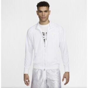 Nike Kobe Bryant Halo Men's Dri-Fit White Mamba Full Zip Jacket Size 4XL